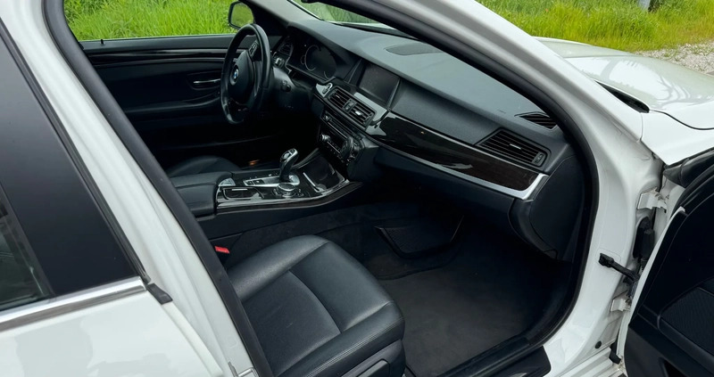 BMW Seria 5 cena 84900 przebieg: 139090, rok produkcji 2016 z Bydgoszcz małe 106
